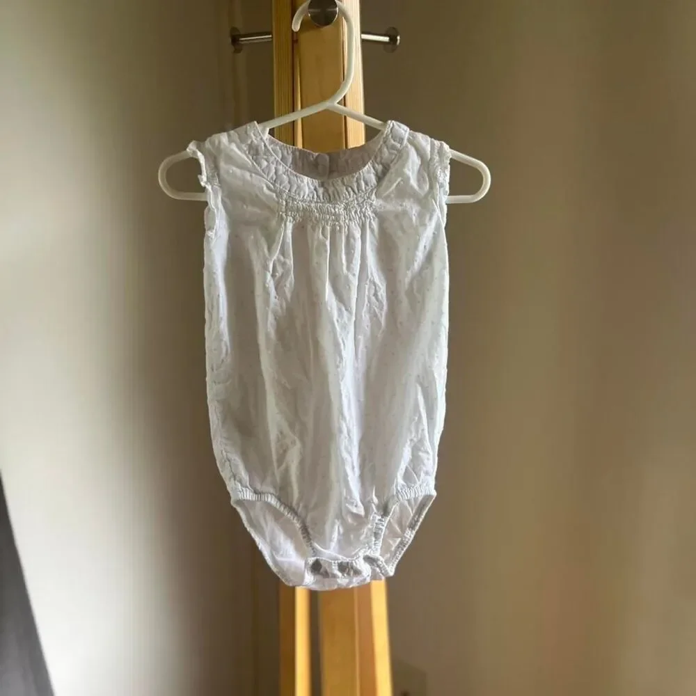 Oshkosh-b-gosh White Playsuit-romper